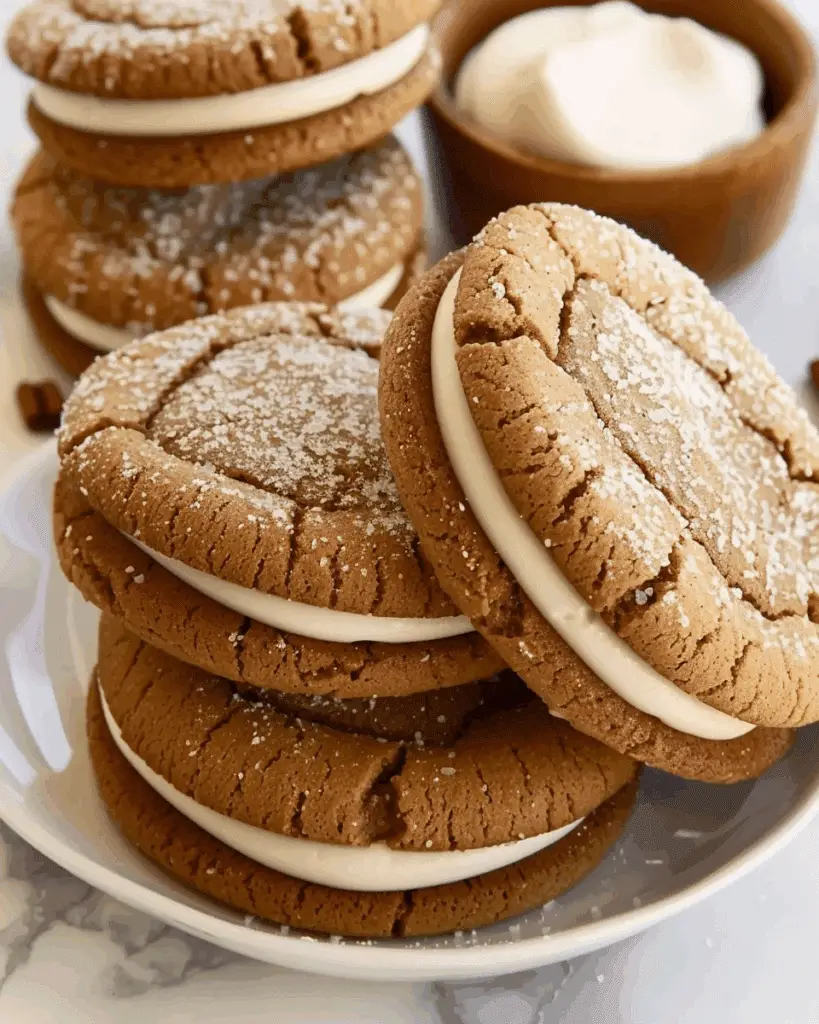 Apple Cider Whoopie Pies – Soft Spiced Cookies With Creamy Filling For Fall