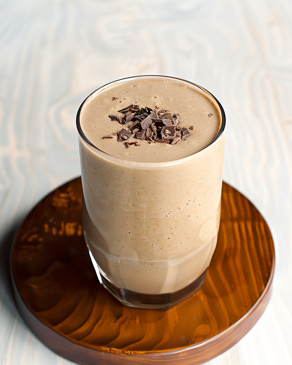 Avocado Chocolate Peanut Butter Smoothie