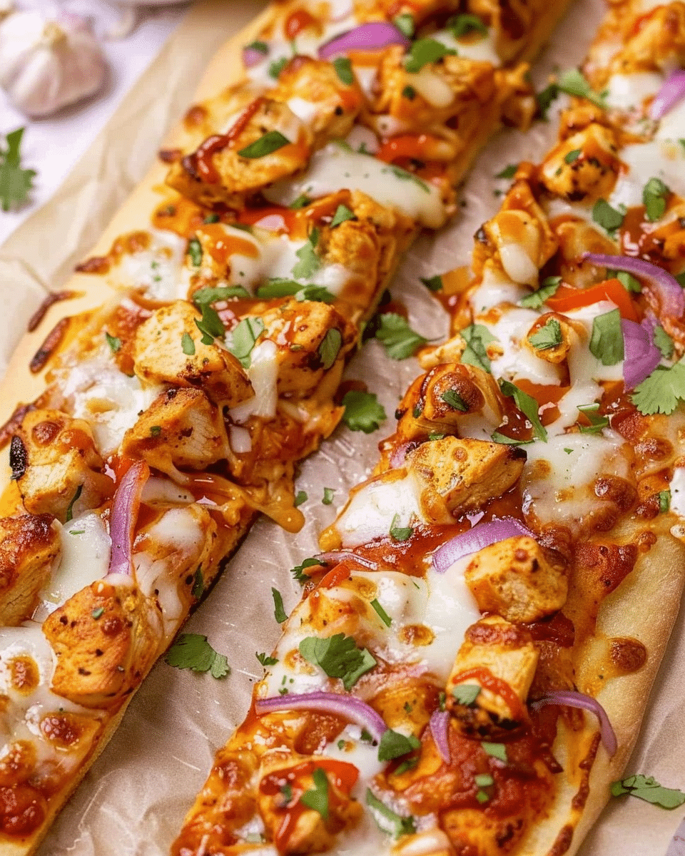 BBQ Chicken Flatbread Pizza