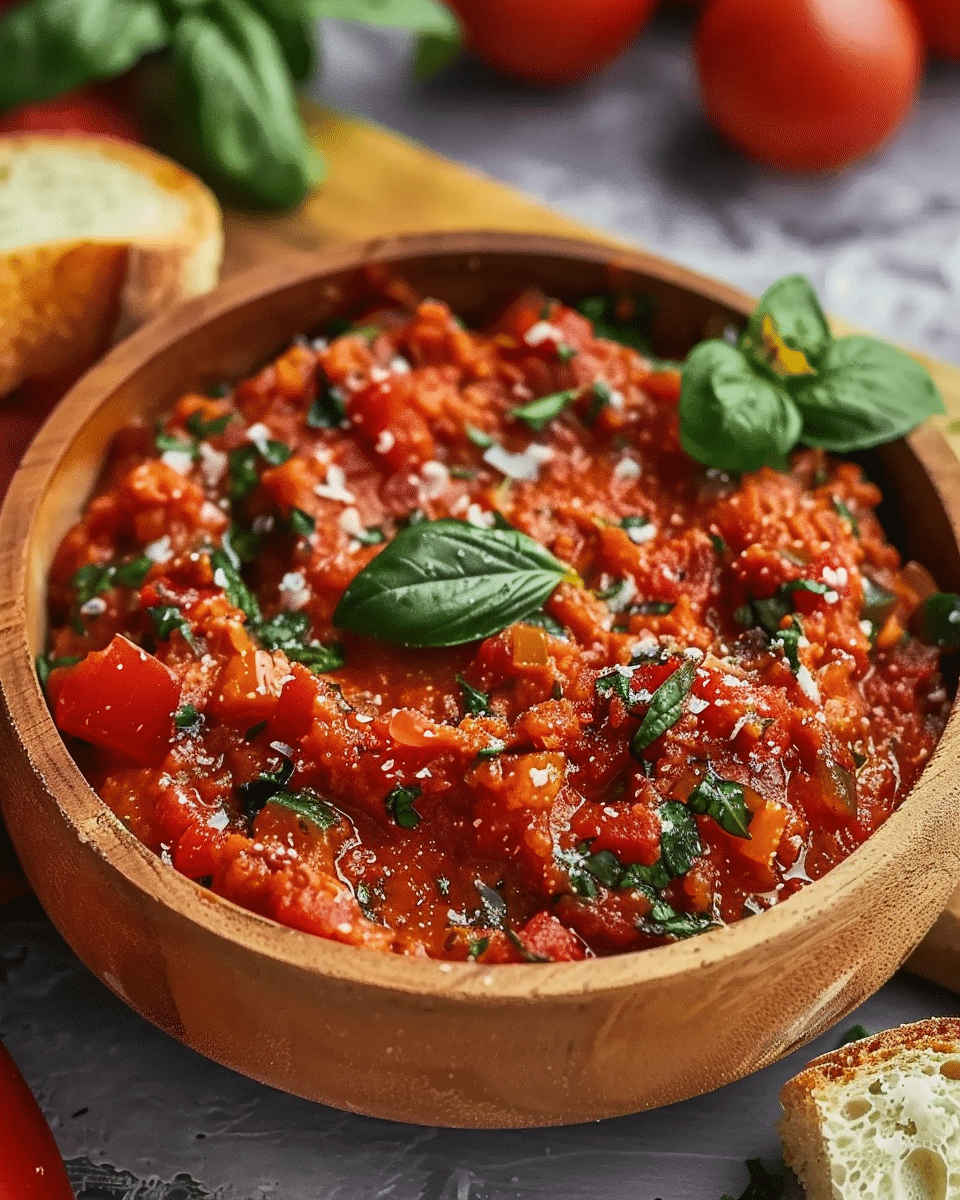 Bruschetta Dip Recipe: Easy, Flavorful Party Appetizer!