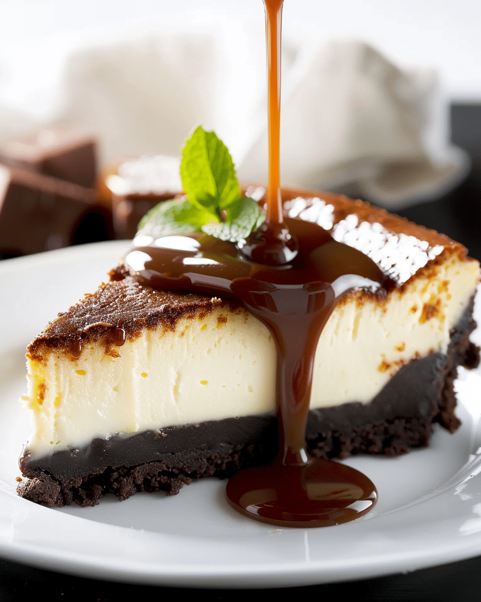 Caramel Brownie Cheesecake