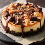 Caramel Brownie Cheesecake