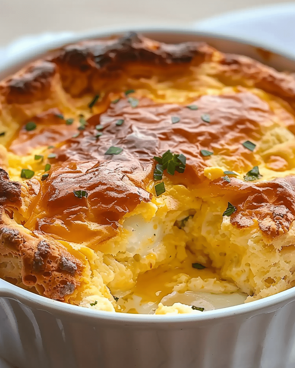 Cheddar Bay Biscuit Egg Breakfast Casserole