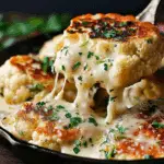 Cheesy Cauliflower Grilled Cheese Recipe (Low-Carb)