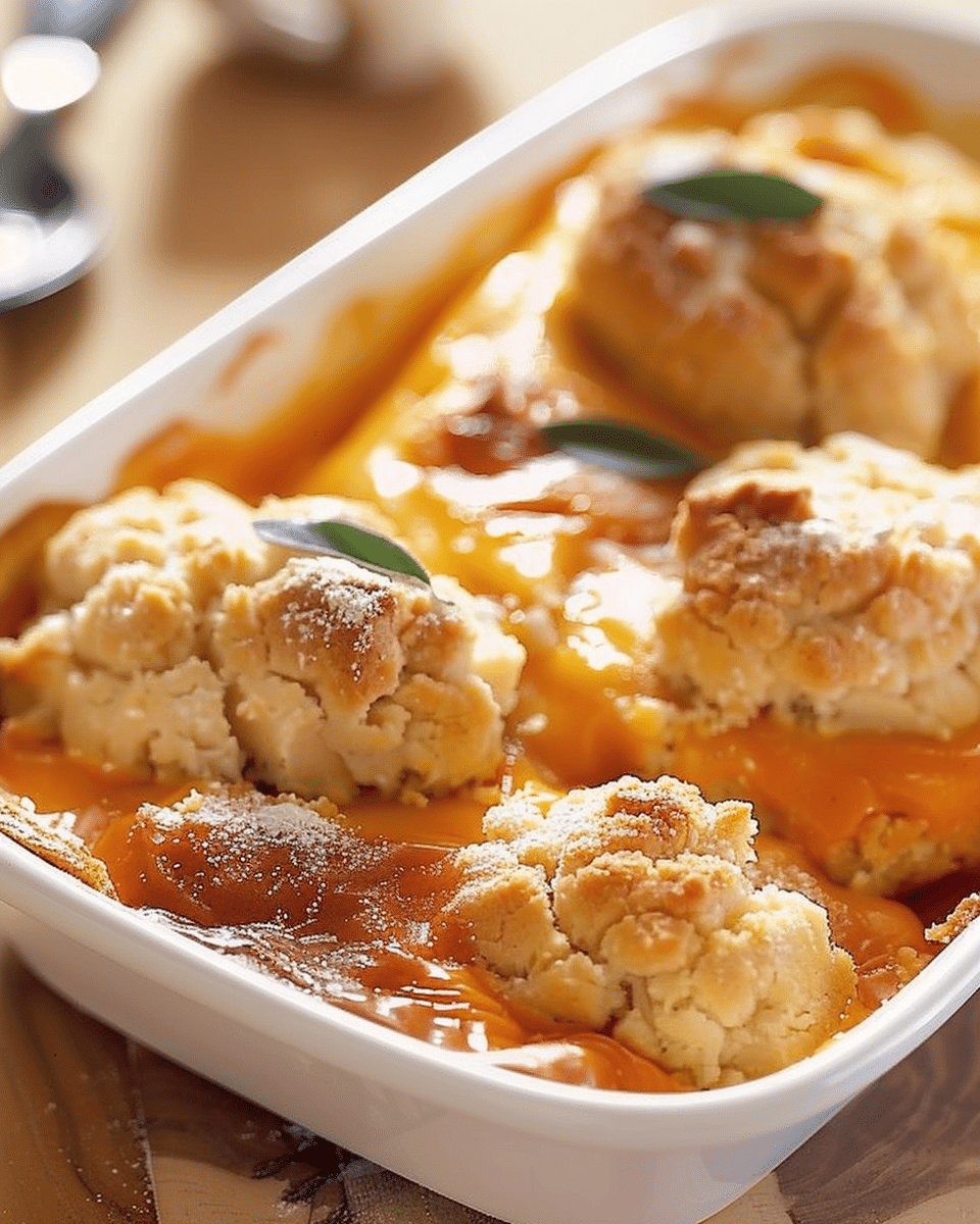 Cheesy Chicken Cobbler
