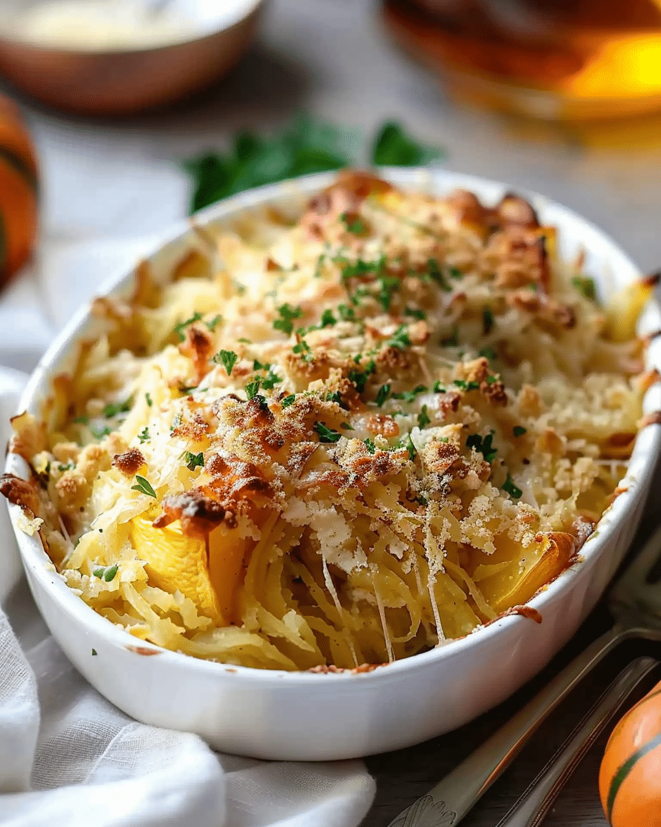 Cheesy Spaghetti Squash Casserole: An Amazing Ultimate Recipe