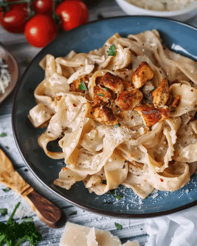 Chicken Garlic Parmesan Pasta