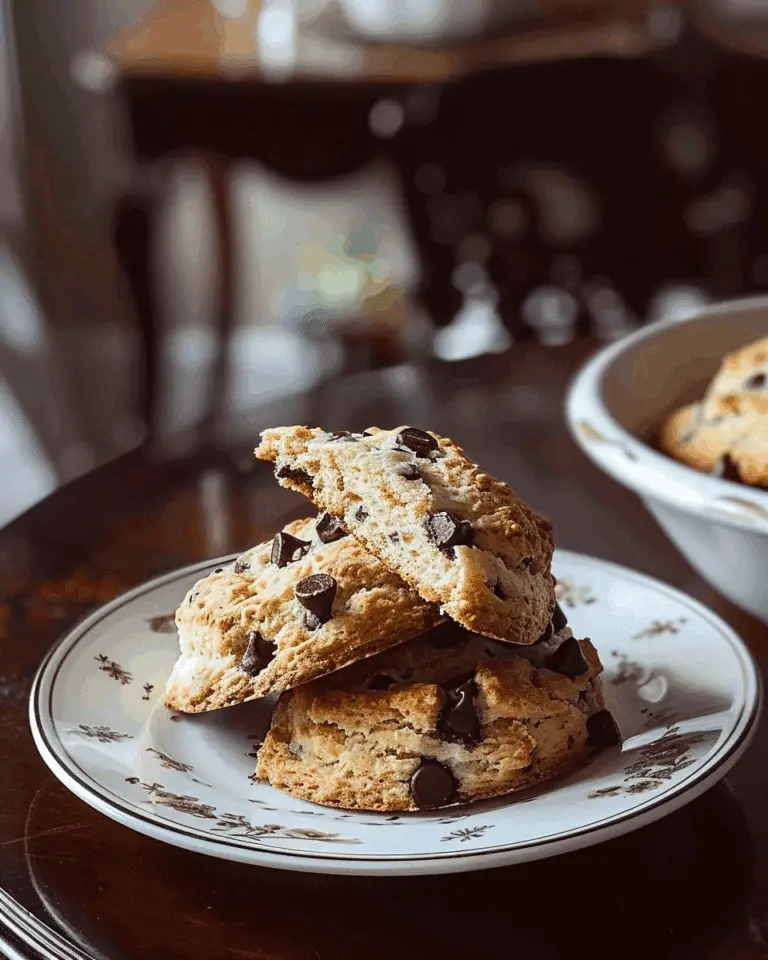 Chocolate Chip Scones