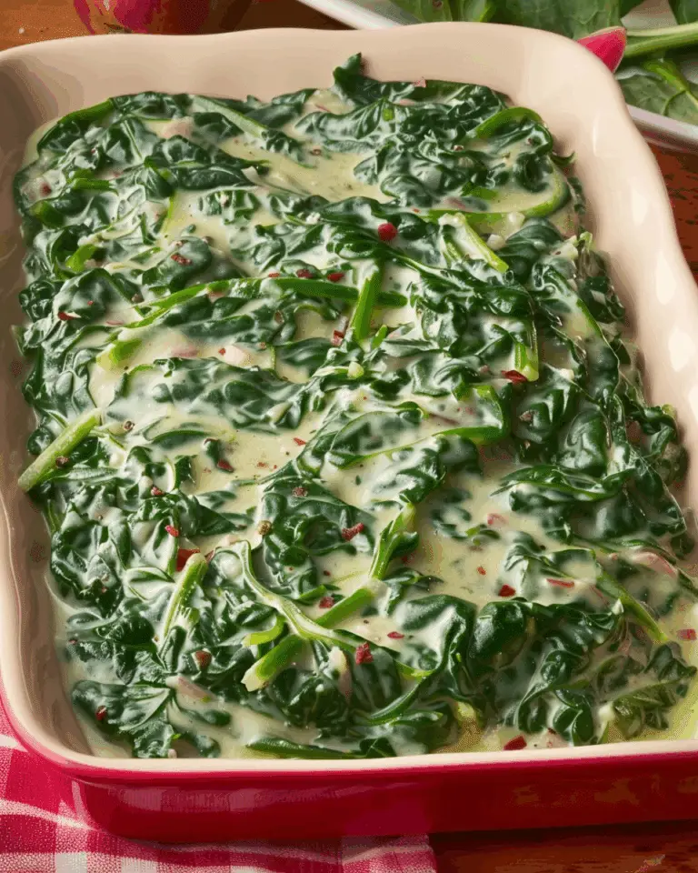 Classic Creamed Spinach