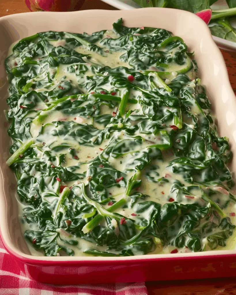 Classic Creamed Spinach