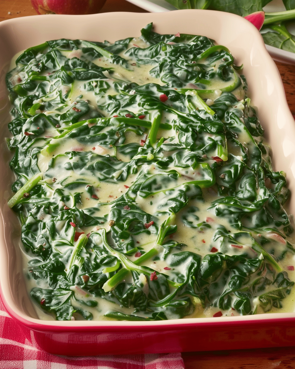 Classic Creamed Spinach