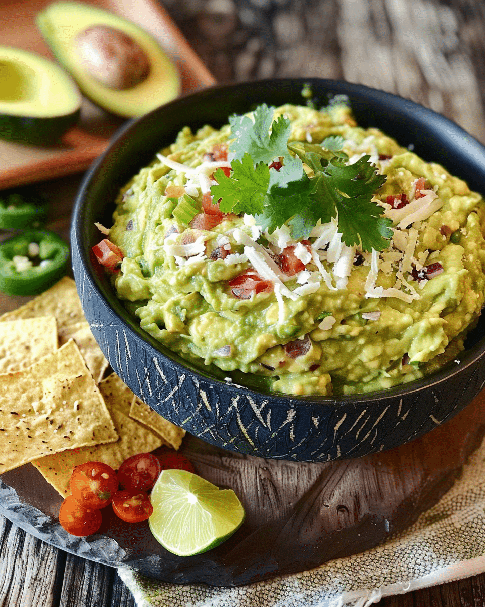 Classic Homemade Guacamole
