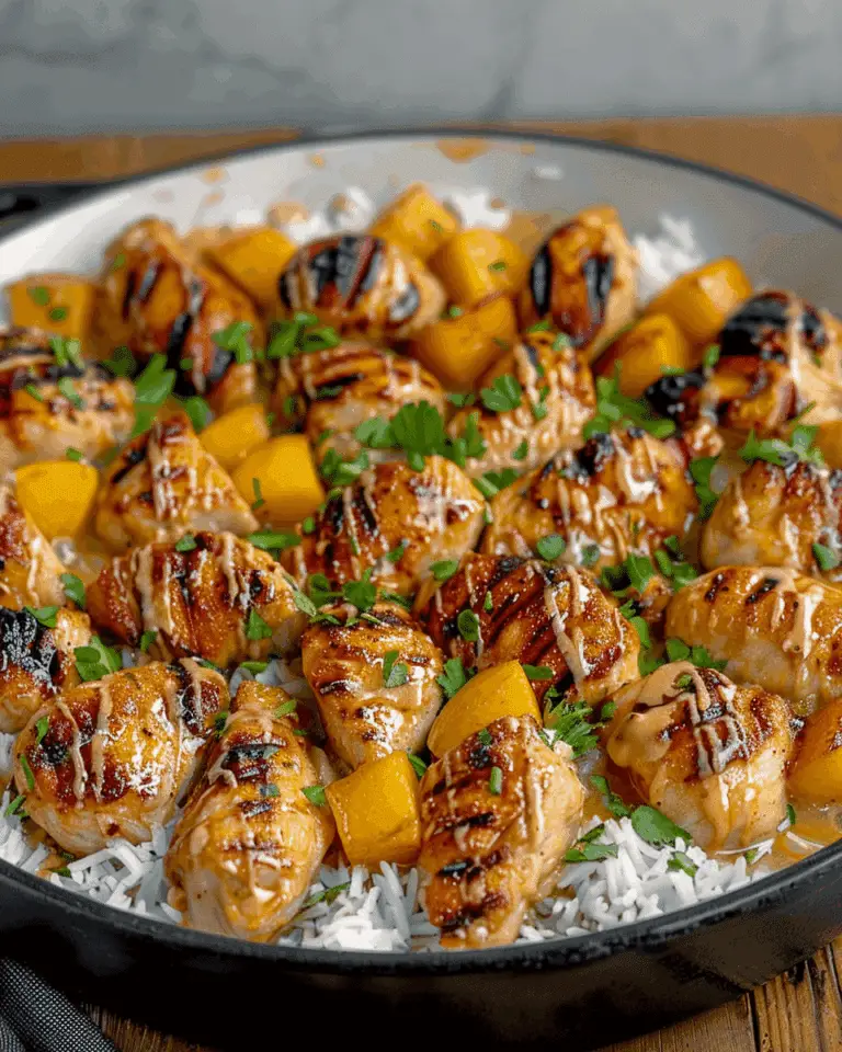 Coconut Peach Chicken