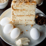 Coffee Cake Recipe with Vanilla Crumb and Coffee Layer: A Brunch Cake Worth Baking Twice