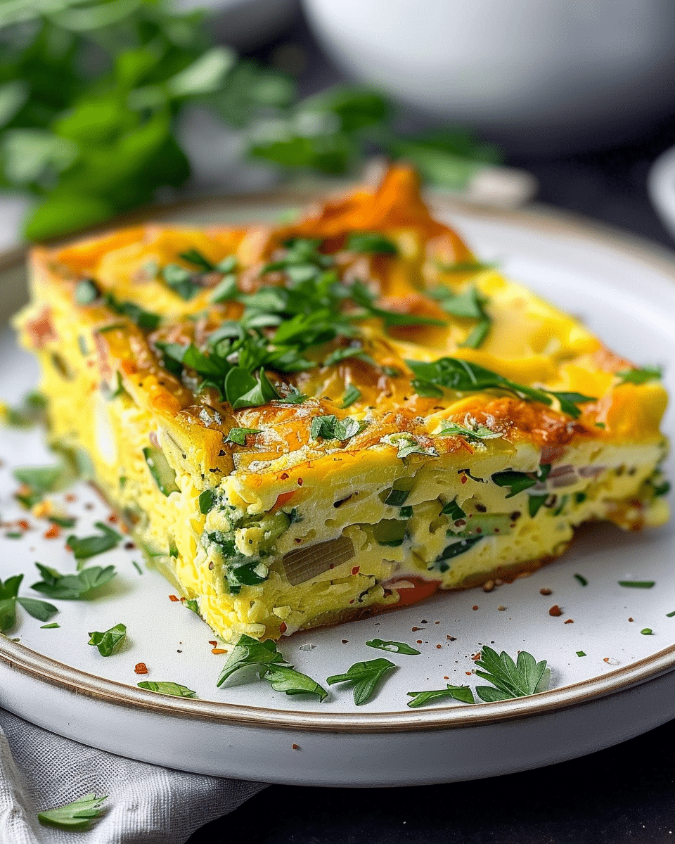 Cottage Cheese Egg Bake