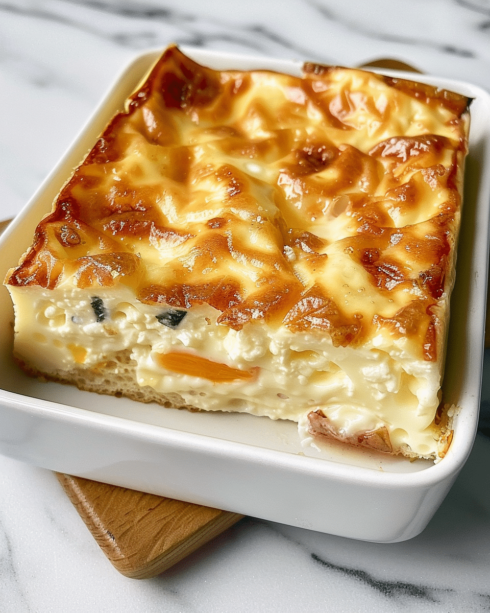 Cottage Cheese Egg Bake