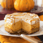 Cottage Cheese Pumpkin Cheesecake