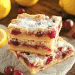 Cranberry Lemon Bars