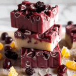 Cranberry Orange Fudge