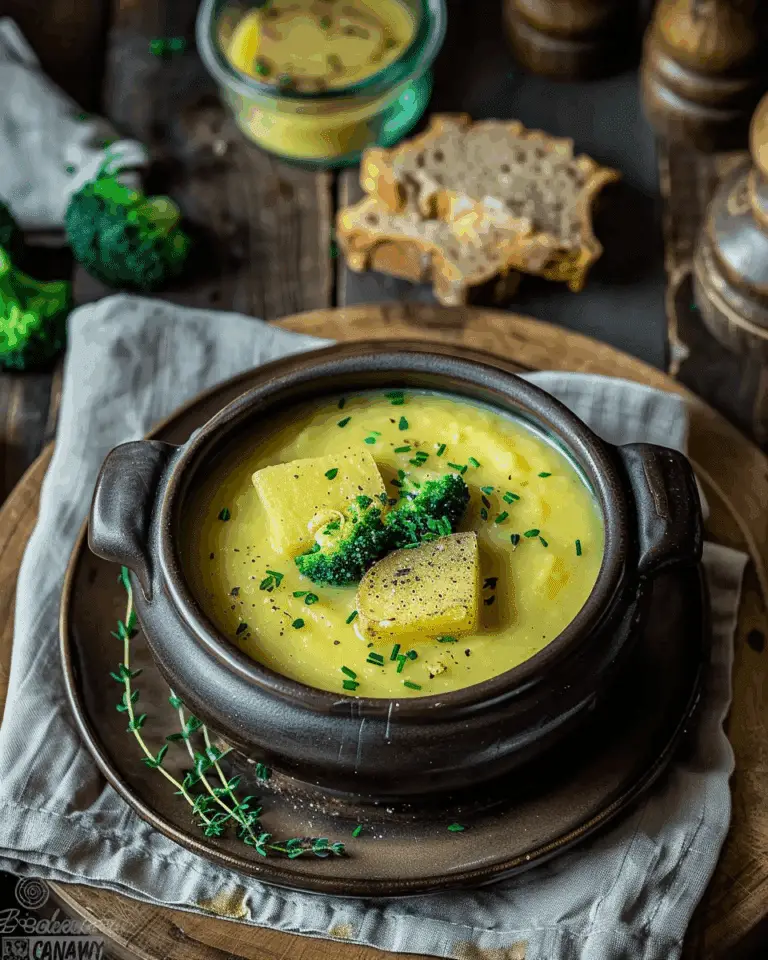 Best Creamy Broccoli Potato Soup