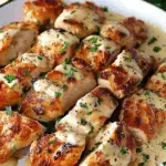 Creamy Caesar Diced Chicken