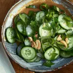 Crisp Cucumber Salad With Peanut Dressing