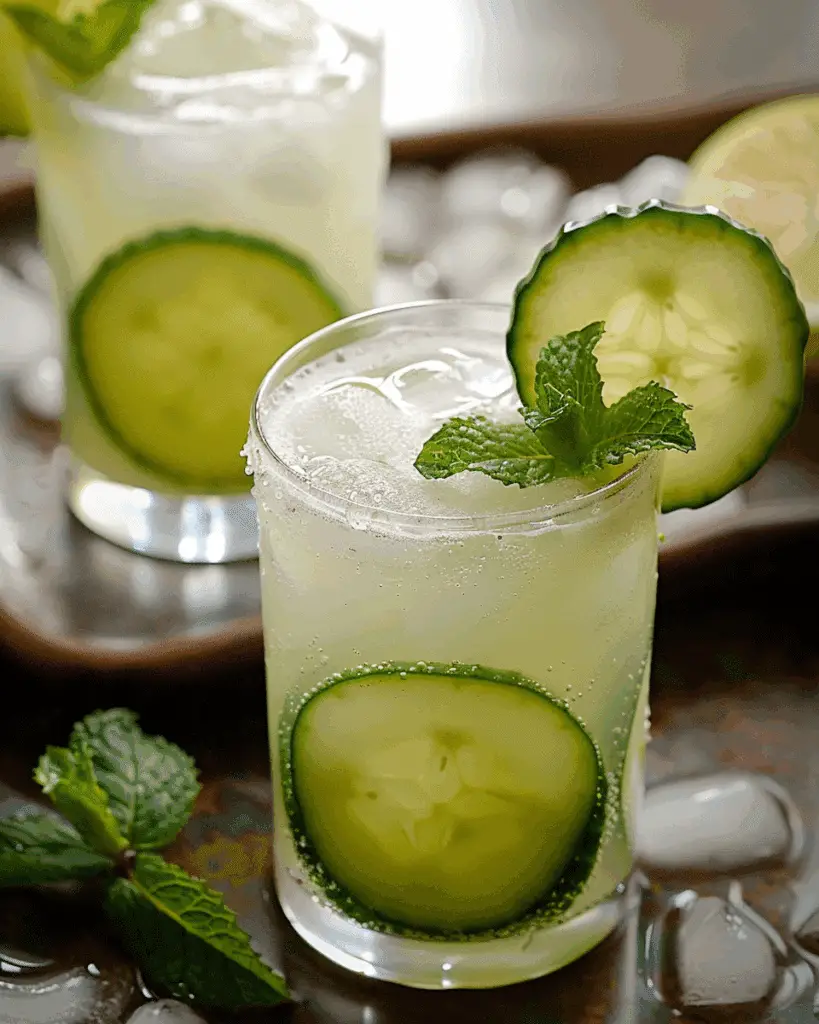 Cucumber Mint Lemonade
