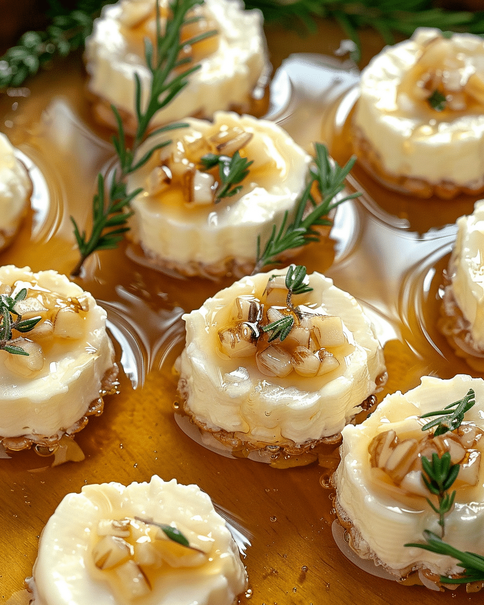 Easy Baked Goat Cheese and Honey Appetizer for Entertaining