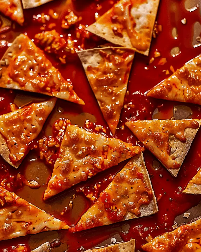 Easy Crispy Pizza Chips