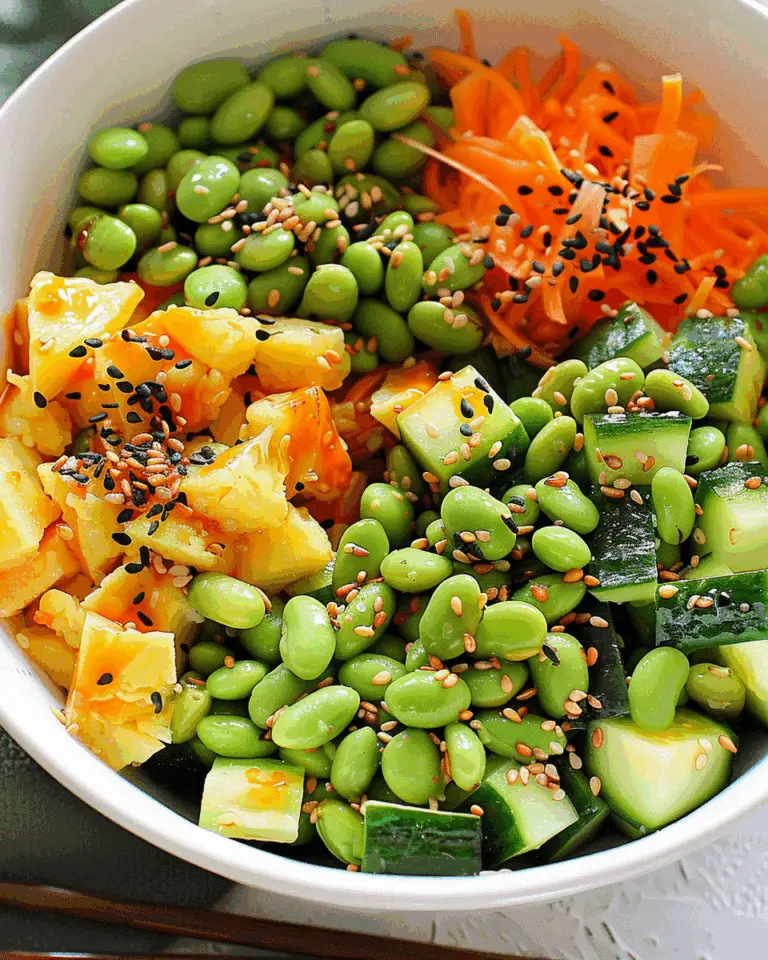 Easy Japanese Edamame Salad