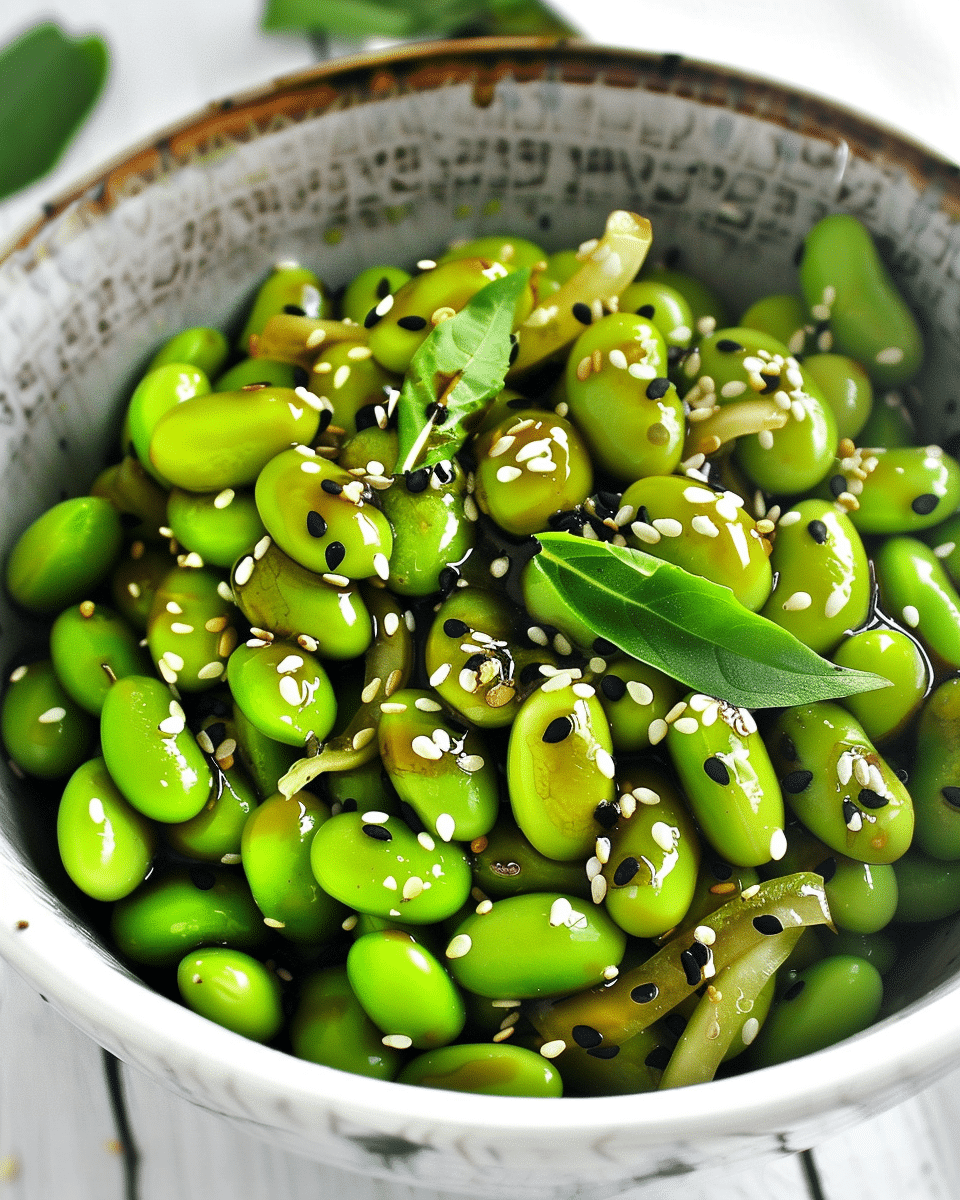 Easy Japanese Edamame Salad