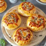 Easy Pizza Stuffed Bagel Bombs