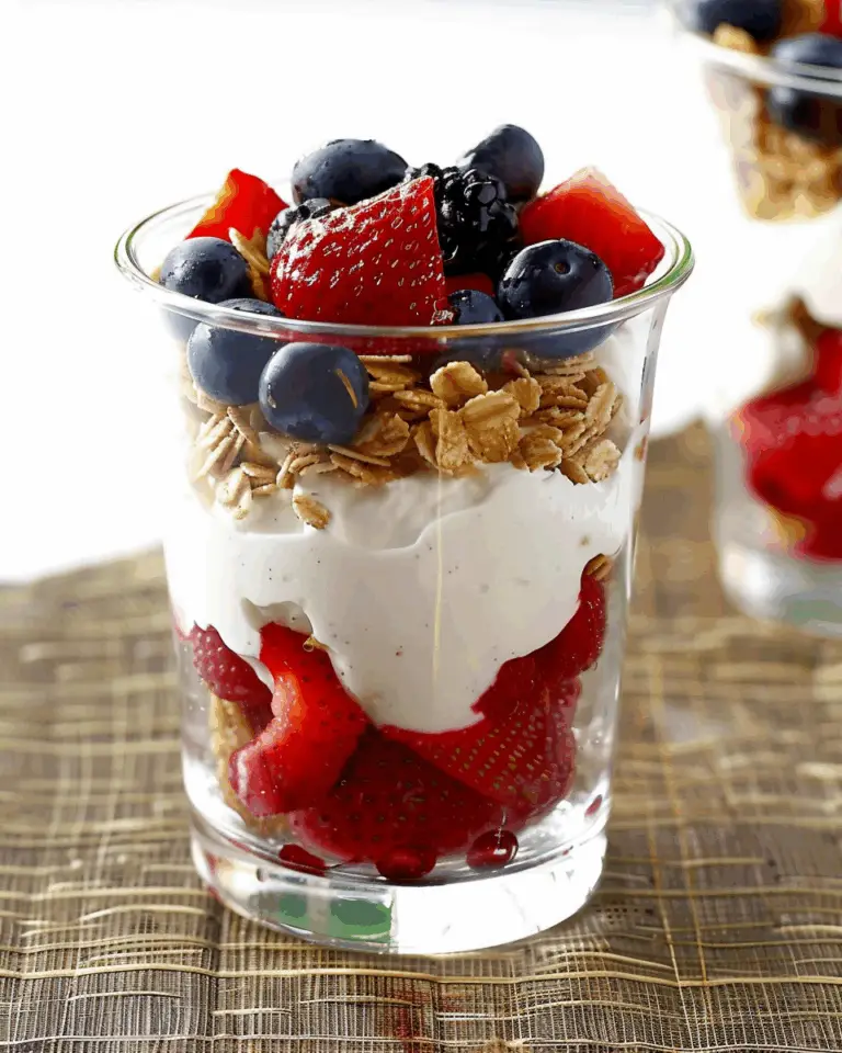 Fruit And Yogurt Parfait