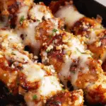 Garlic Parmesan Chicken Skewers