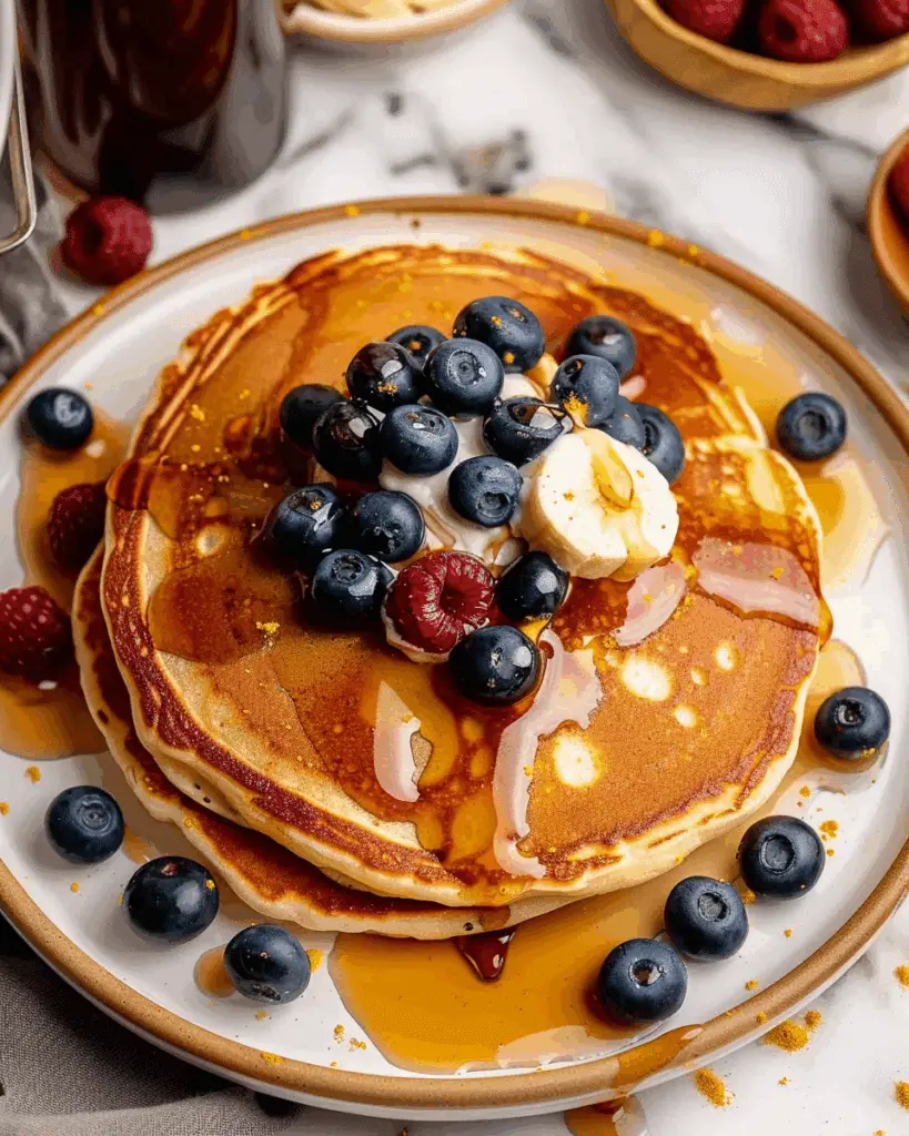 Greek Yoghurt Pancakes (Gluten-Free)