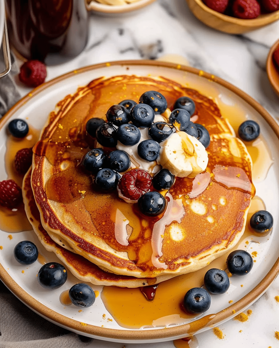 Greek Yoghurt Pancakes (Gluten-Free)