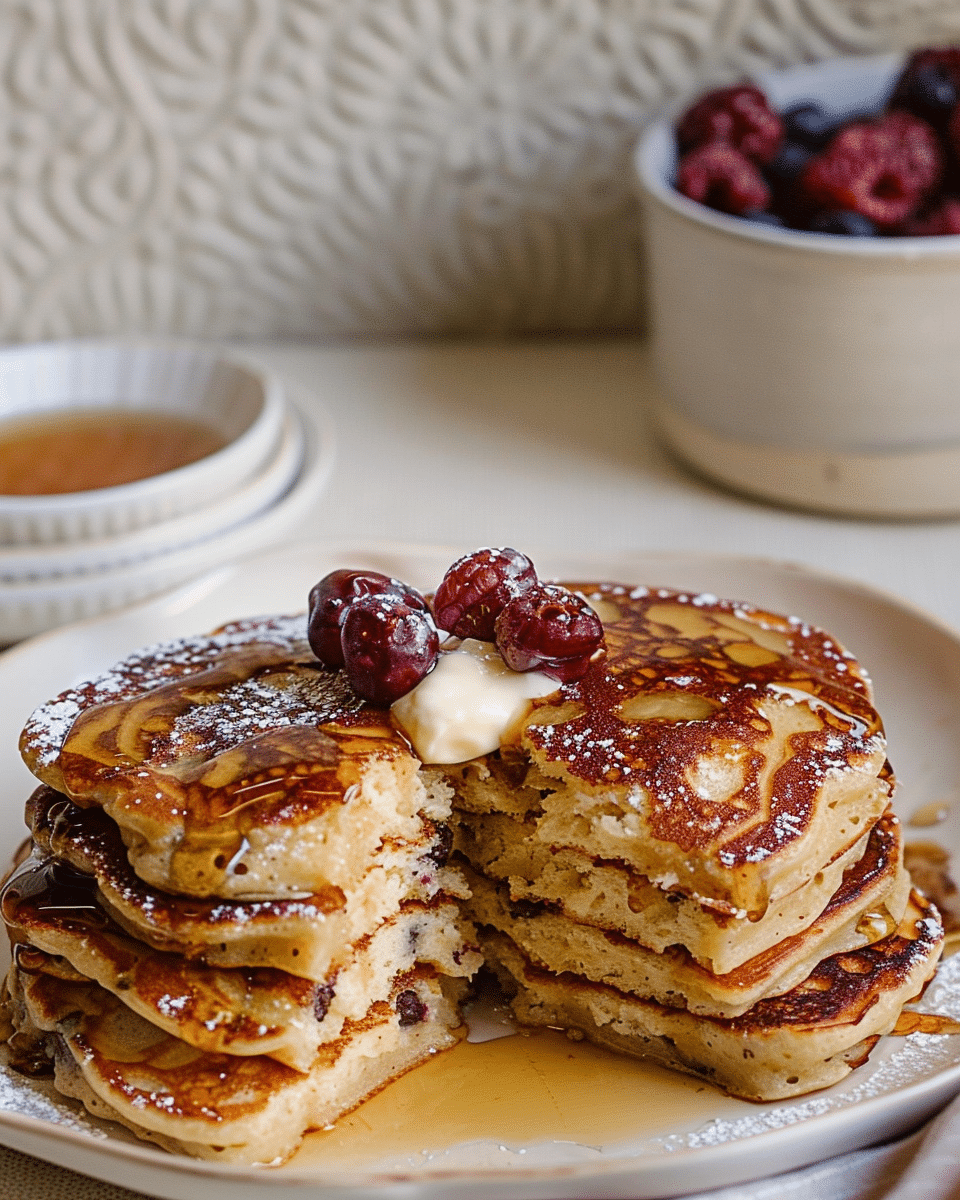 Greek Yoghurt Pancakes (Gluten-Free)