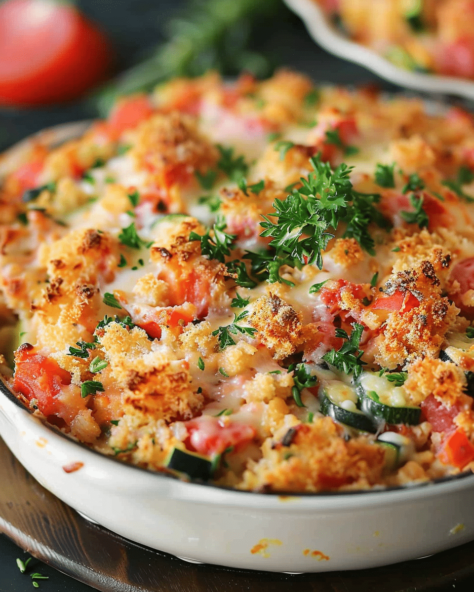 Ground Turkey Zucchini Casserole