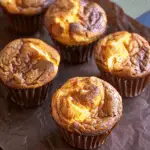 Healthy Pumpkin Cheesecake Muffins