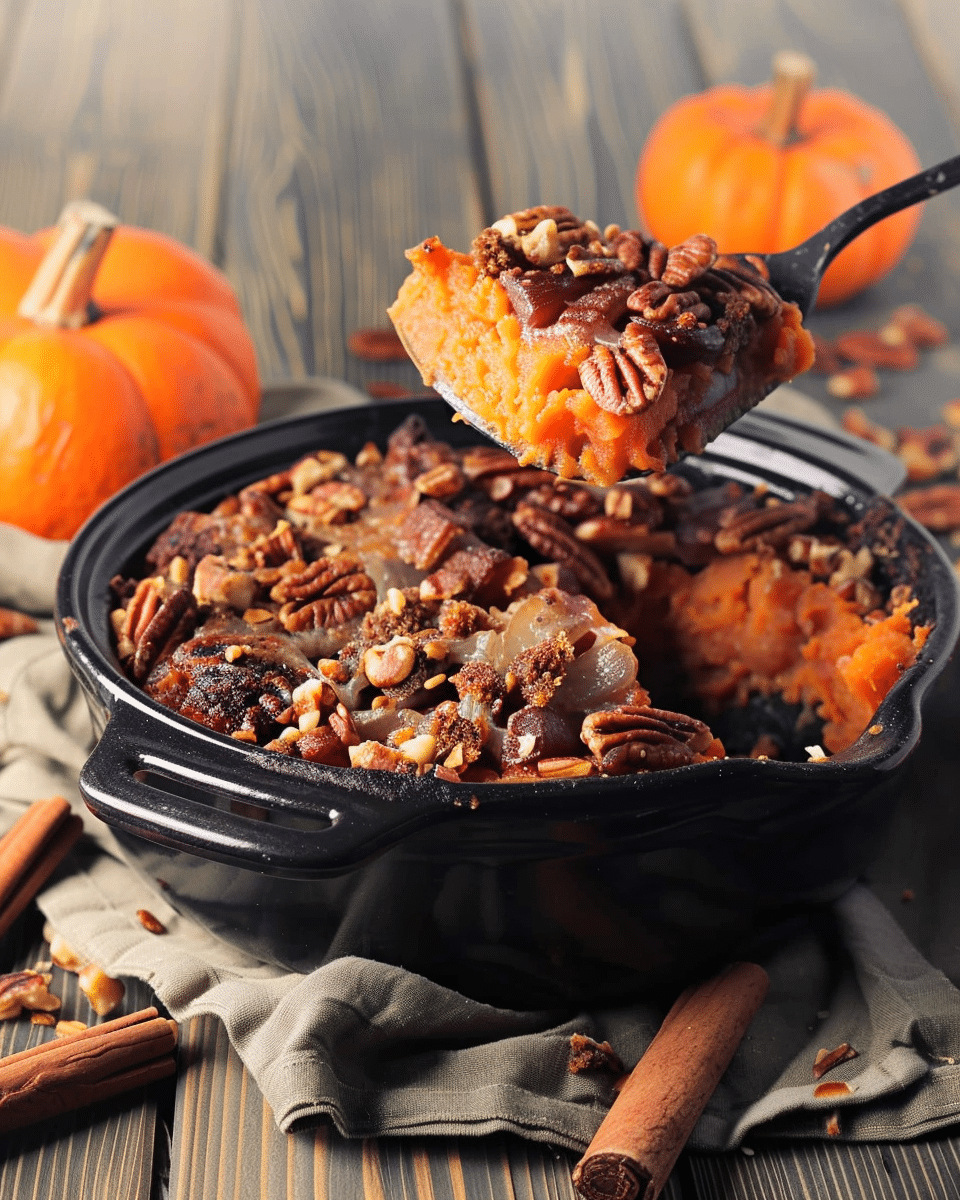 Skinny Sweet Potato Casserole