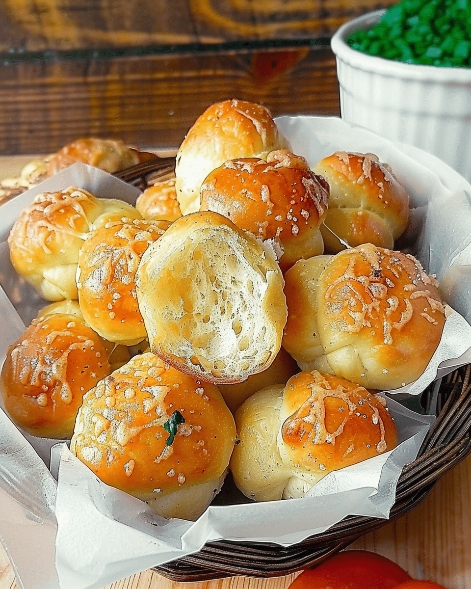 Homemade Garlic Knots Recipe