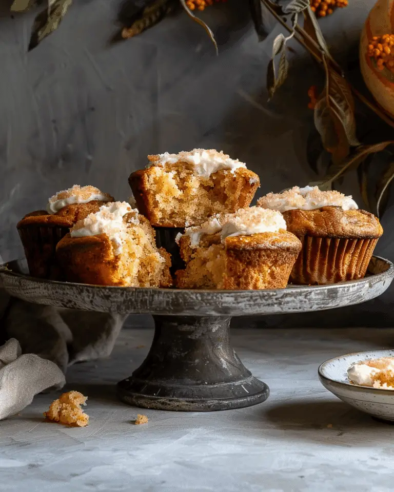 Pumpkin Cream Cheese Muffins