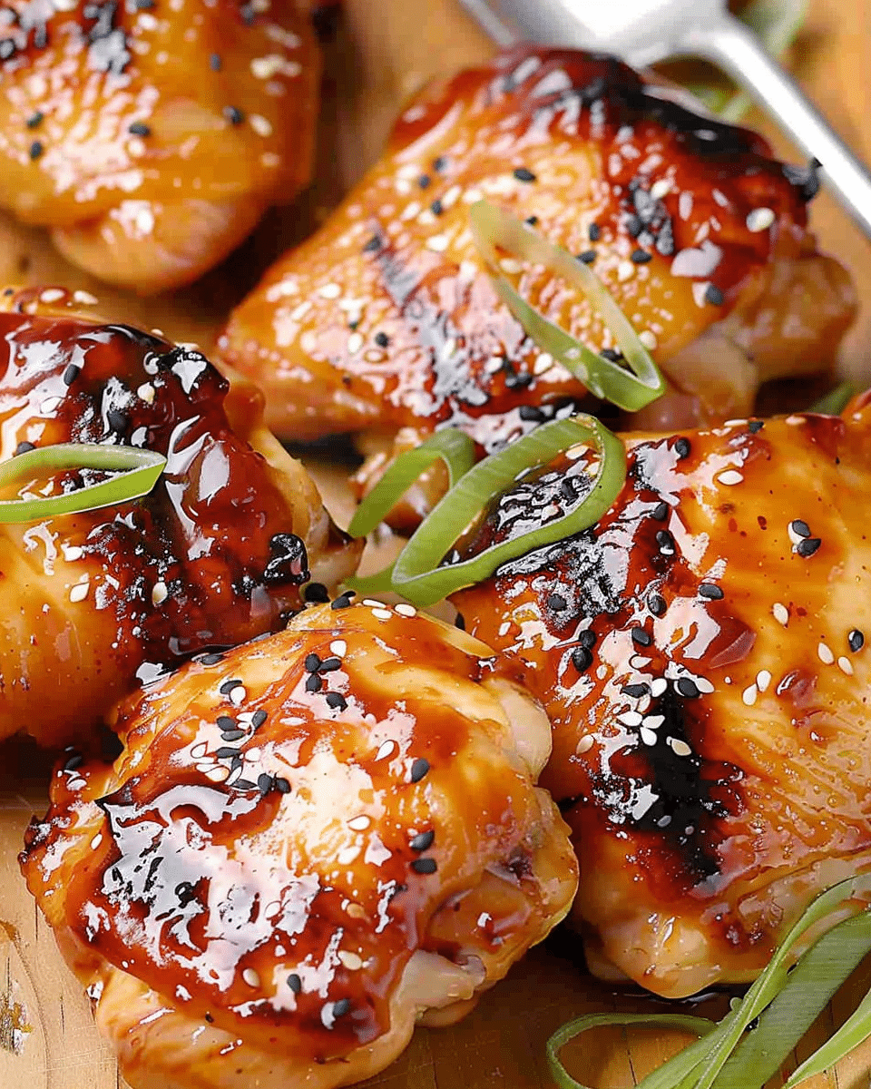 Honey Soy Chicken Thighs