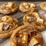 Caramel-Stuffed Chocolate Cookies