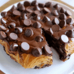 Decadent Chocolate Croissant Breakfast Bake