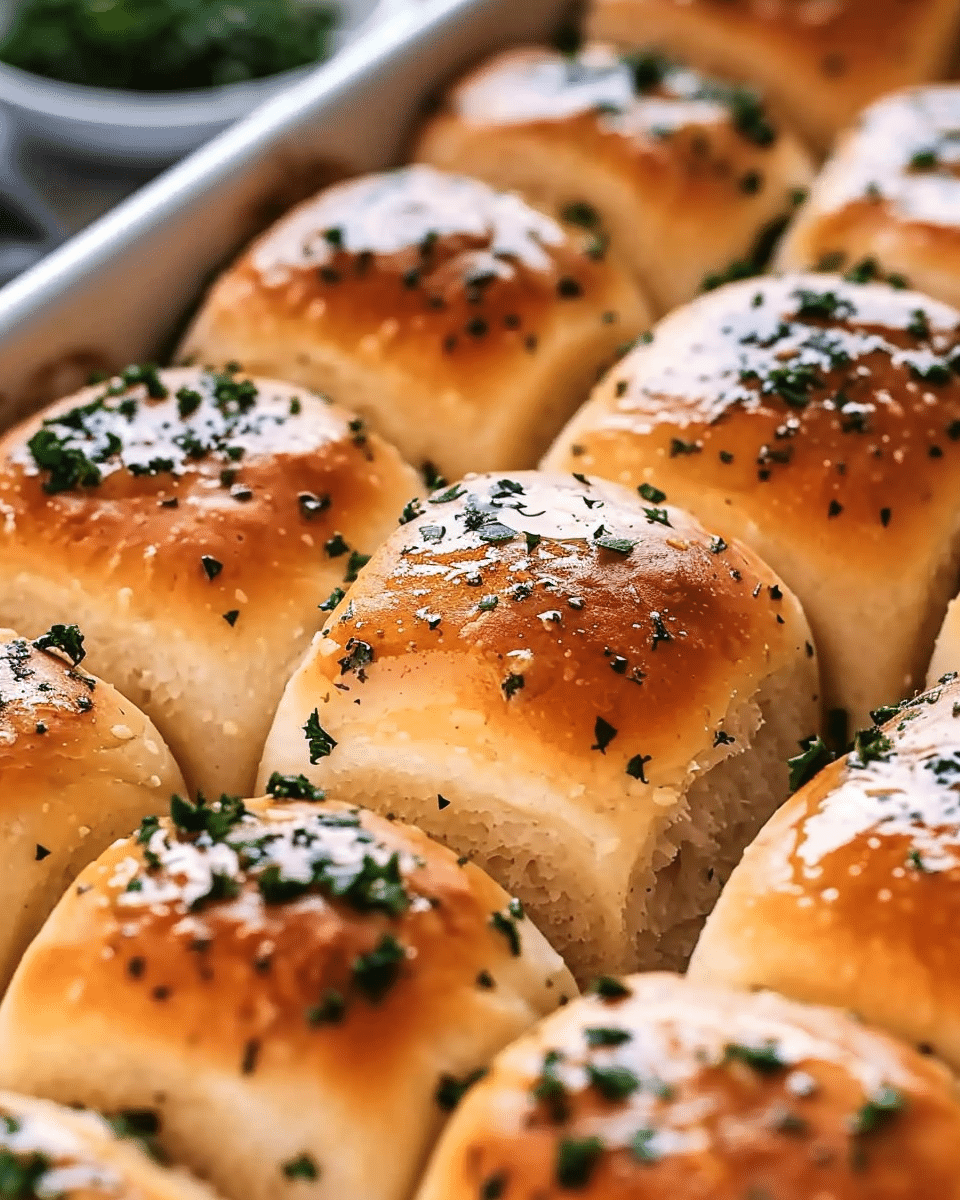 Irresistible Garlic Butter Bread Rolls – Soft & Buttery Treats