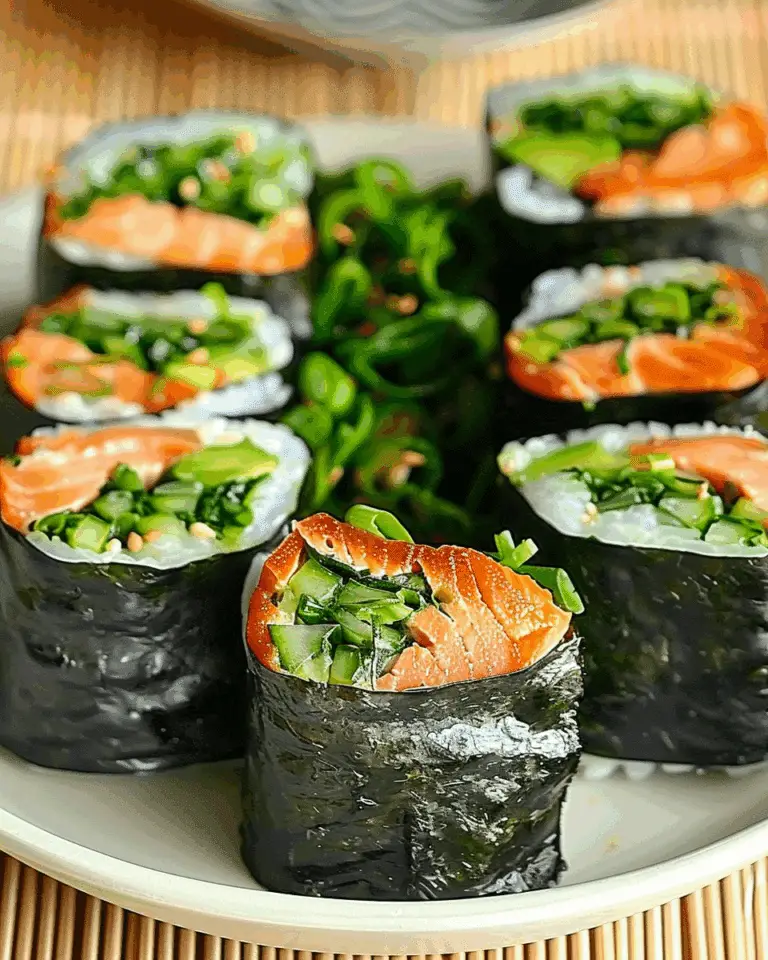 Oven-Baked Salmon Sushi Bites