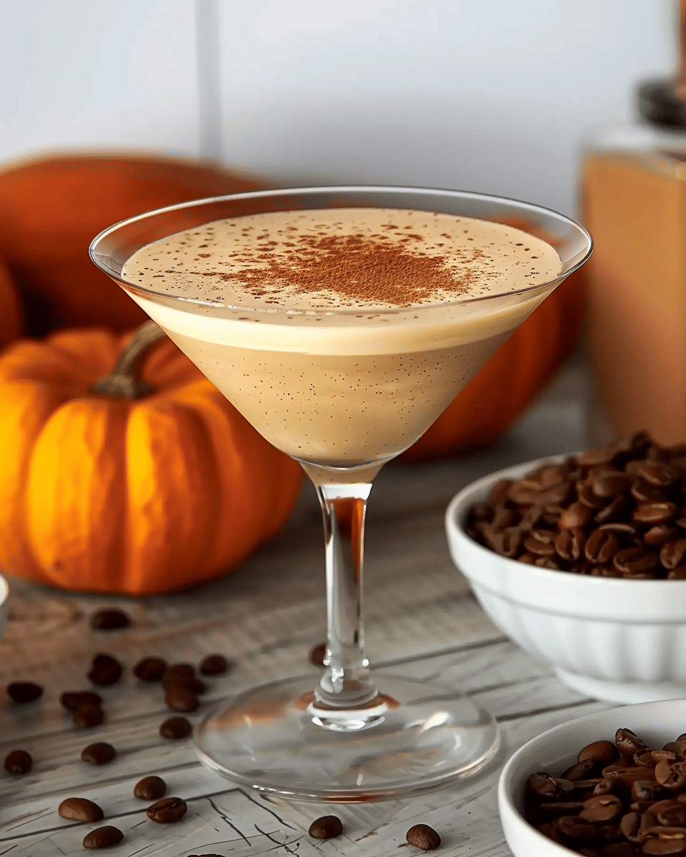 Irresistible Pumpkin Spice Espresso Martini