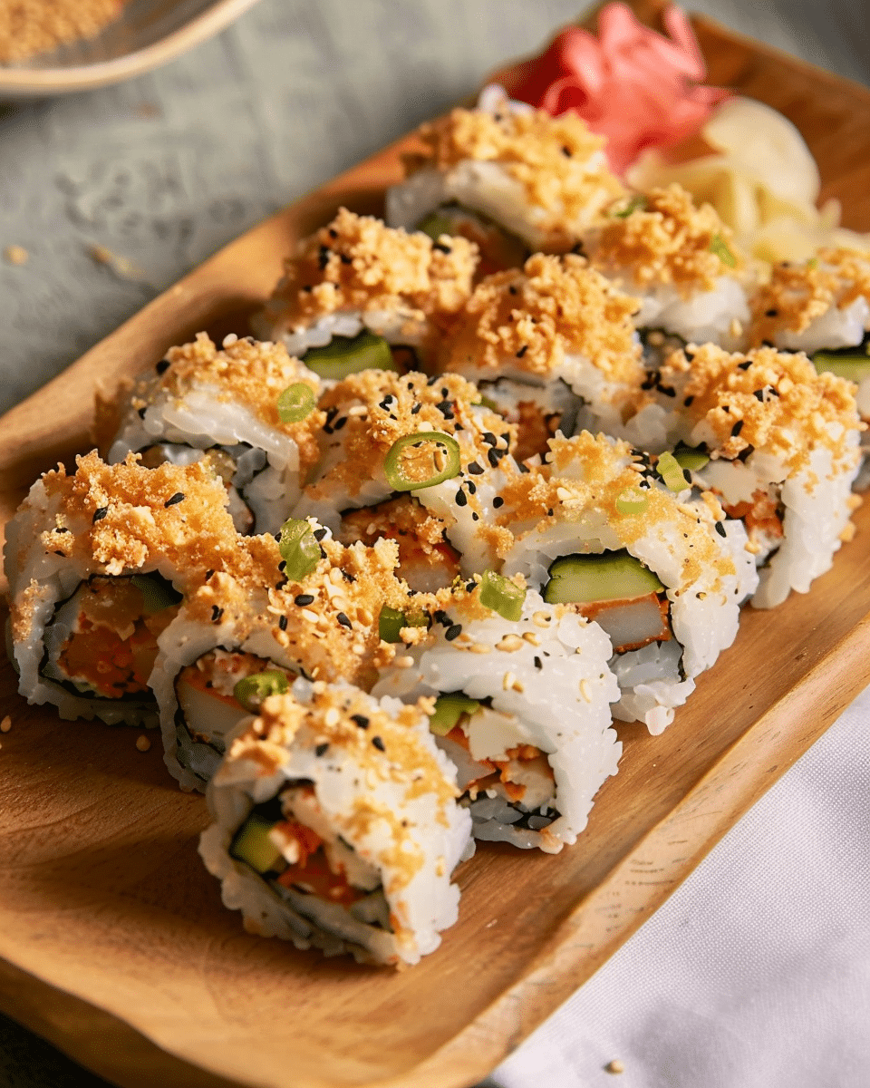 Kani Sushi (Spicy Crab Roll)