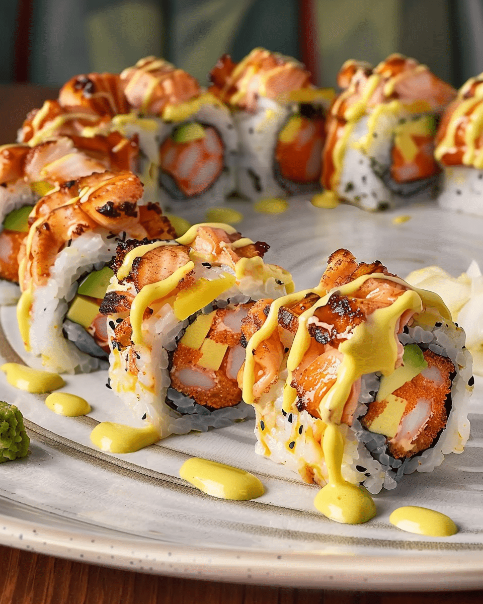 Kani Sushi (Spicy Crab Roll)